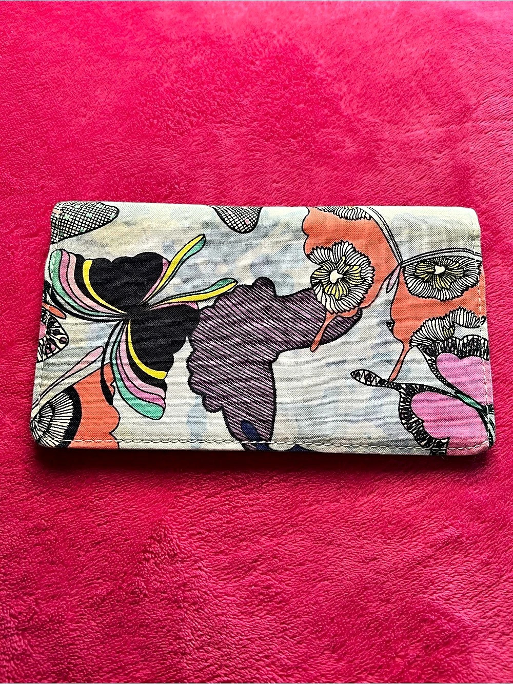 Vera Bradley Butterfly By Checkbook Cover